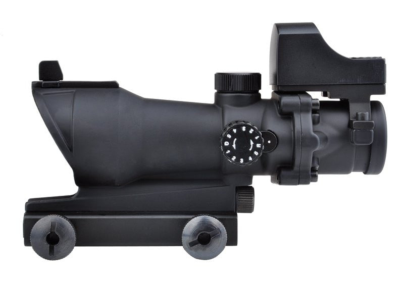 Aim ACOG 4X32 Scope Red-Green Reticle With Automatic Mini Red Dot by Aim-O
