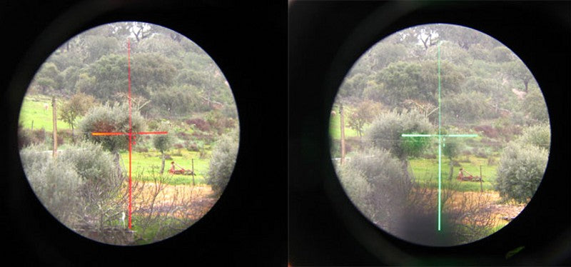 Aim ACOG 4X32 Scope Red-Green Reticle With Automatic Mini Red Dot by Aim-O