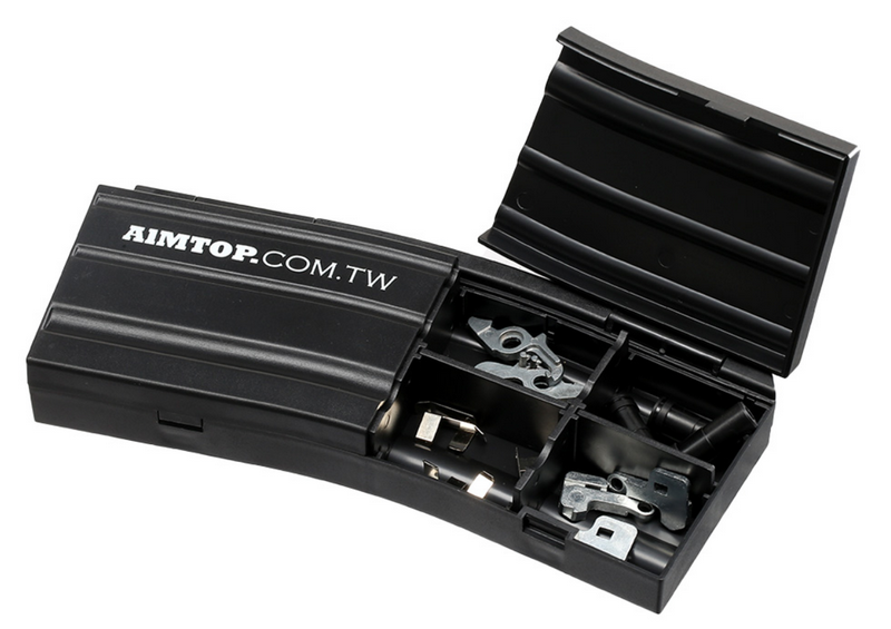 Aim Top M4 Magazine Style Black Accessory Box by Aim Top