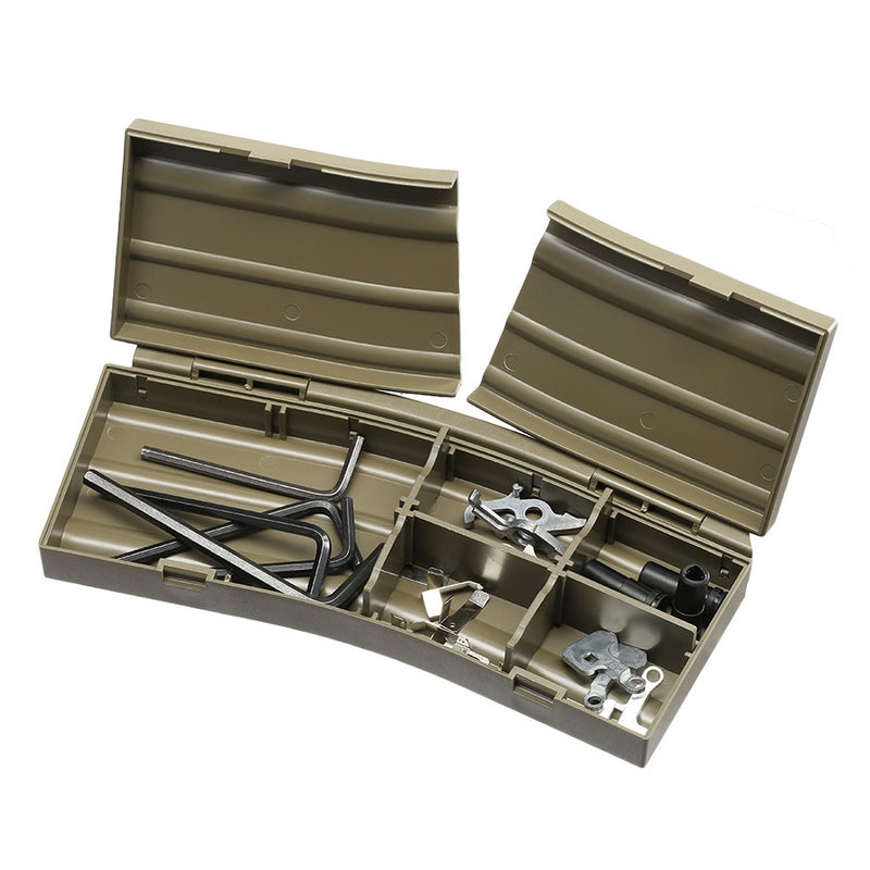 Aim Top M4 Magazine Style DE Dark Earth Accessory Box by Aim Top