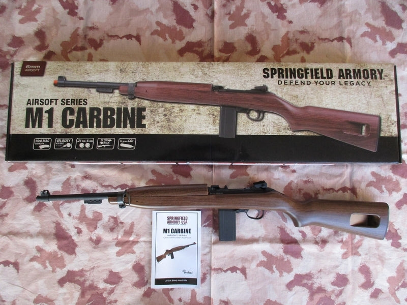 Springfield Armory M1 Carbine Co2 Full Metal by King Arms for Air Venturi