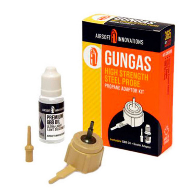 Airsoft Innovations Gun gas Strength Steel Propane Adaptor Kit by Airsoft Innovations