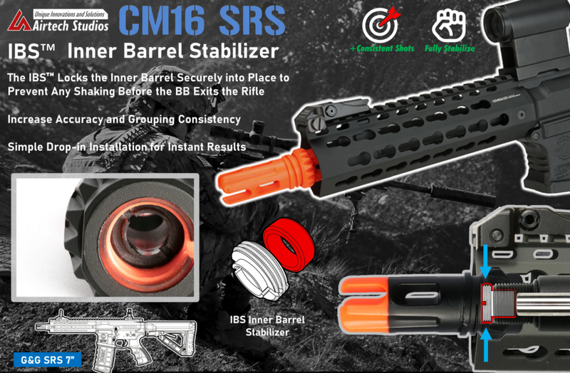 Airtech Studios G&G CM16 SRS IBS Inner Barrel Stabilizer by Airtech Studios
