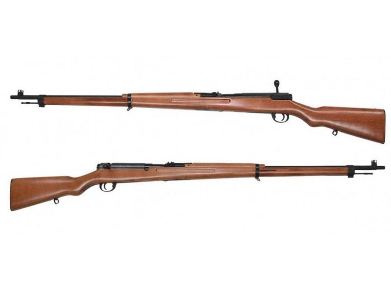 Arisaka Type 38 "Long Version"  Spring Bolt Action Rifle Full Wood& Metal by S&T