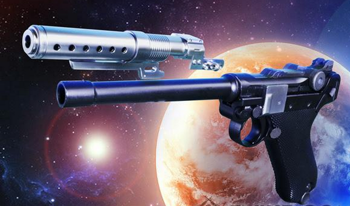 Armorer Works Star Wars BlasTech A180 Blaster GBB Pistol  P08 We By Armorer Works