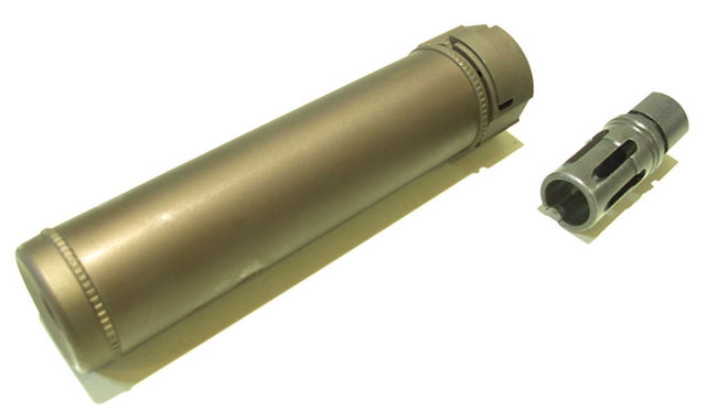 SFire 148 Silenziatore Dark Tan 14mm. Negativo-Sinistrorso by Big Dragon