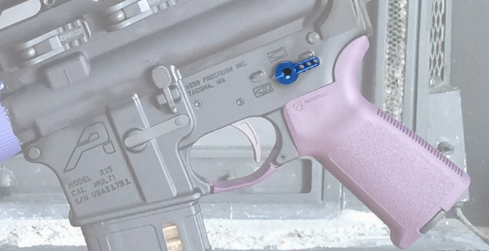 BD3884B M4 CNC Blue Selector Lever Big Dragon