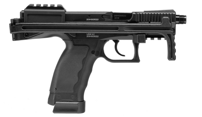 B&T USW A1 Universal Service Weapon Metal Slide Airsoft GBB Pistol by KJW per ASG