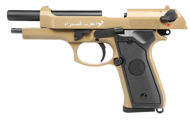 KLI M92 Type "Sahara" Limited Edition GBB Full Metal by KLI