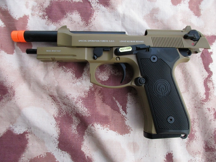 Socomgear M9A1 Desert GBB Full Metal by Socom Gear