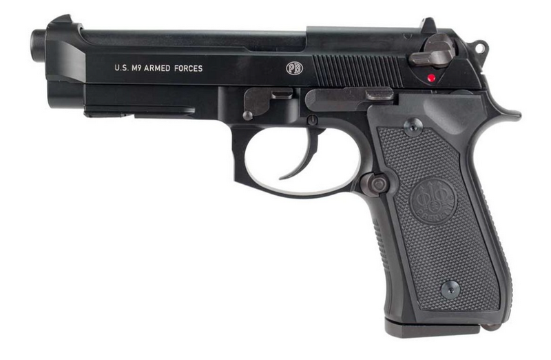 Beretta M9A1 Scritte e Loghi Originali Full Metal GBB by Kwa per Umarex