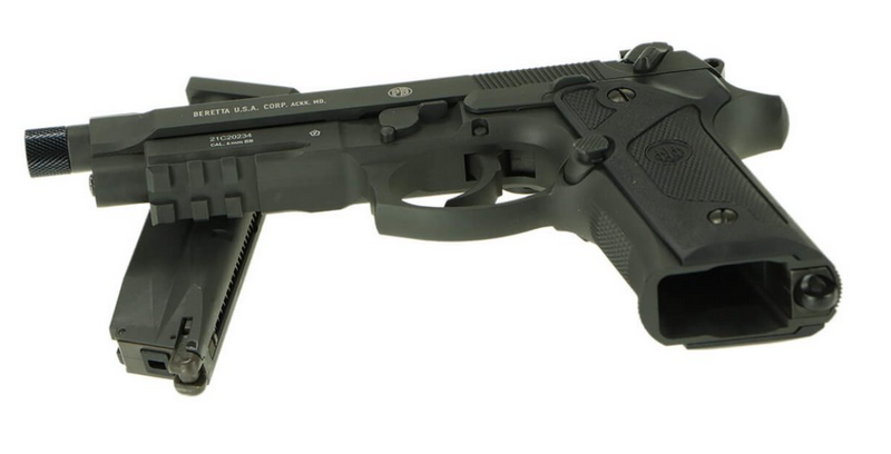 Beretta M9A3 - M96A1 Type FM Full Metal 2021 USA Version Scritte e Loghi originali Blowback Co2 by Kwc x Umarex