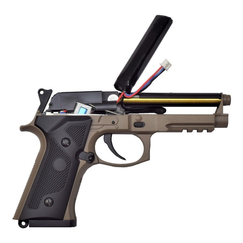 CYMA M9A3 Tan AEP Mosfet Li-Po Ready CM132 by Cyma