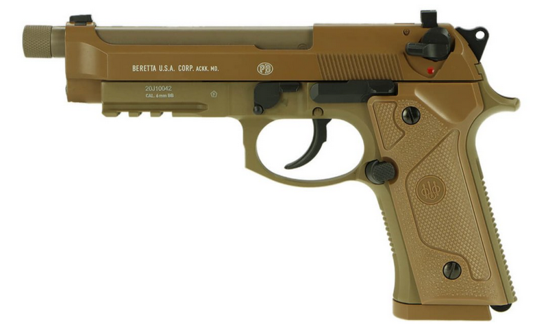 Beretta M9A3 - M96A1 Type FM Full Metal 2021 Scritte e Loghi originali FDE Blowback Co2 by Kwc x Umarex