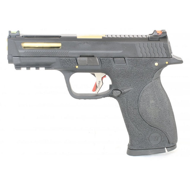 Big Bird E Force Vented Black & Gold Metal Slide GBB by We