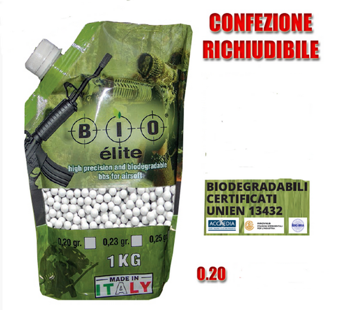 Bio Elite 0,20 bb Bianchi Made in Italy