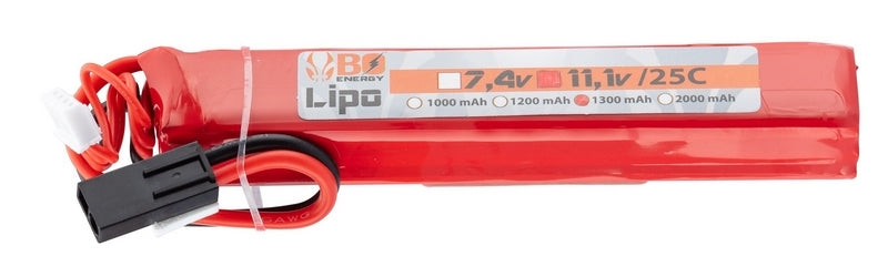 BO Manufacture Li-Po Stick Battery 11.1 1300mAh 25C by BO Manufacture