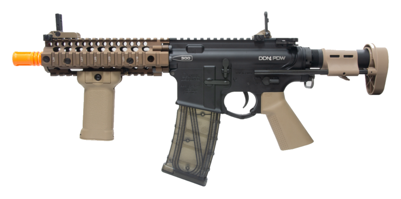 Bolt Airsoft Dagger PDW B4 Daniel Defense 7" AEG Blow-back & Recoil System B.R.S.S Gen. V Dual Tone  Special Italian Limited Edition by Bolt Airsoft