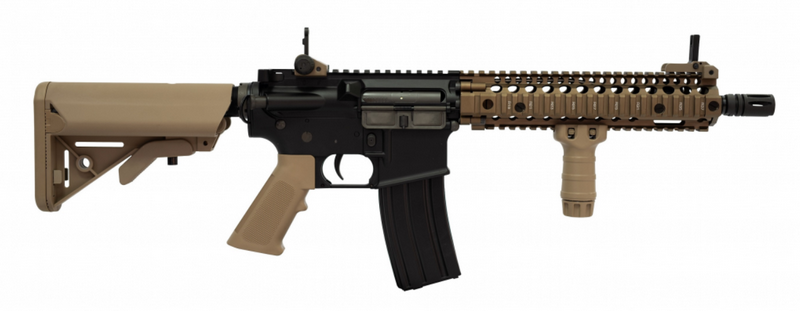 Bolt Airsoft MK18 MOD1 Daniele Defense Dual Tone BRSS Blow Back & Recoil System by Bolt Airsoft