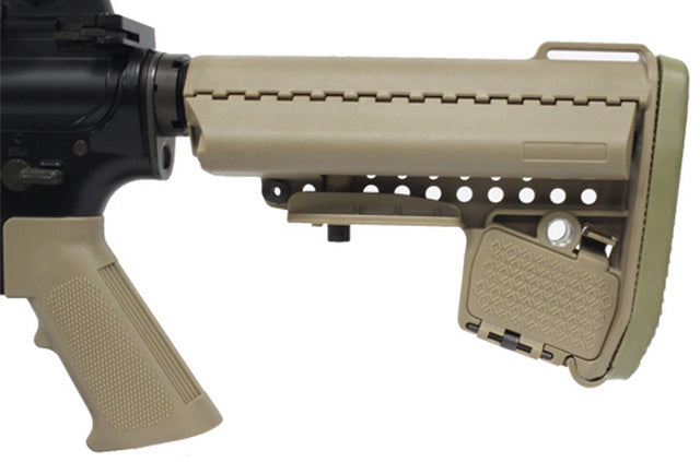 CQB-R B4 Full Metal Recoil Shock System Tan by Bolt