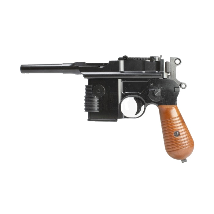Broomhandle M712 GBB Han Solo Star Wars Smuggler Blaster Base Kit Full Wood & Metal Semi - Auto by AW Custom