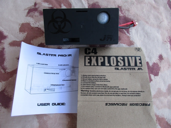 C4 Explosive Airsoft Blaster Jr Electro-Mechanical Airsoft Simulator
