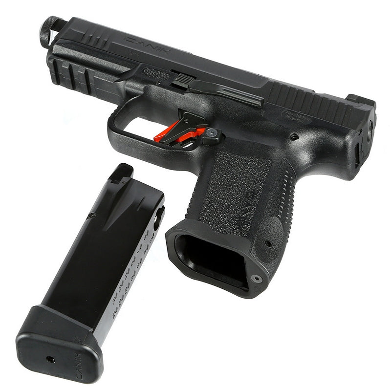 CANiC  Cybergun X SAI AWC TP9 Elite Combat Black GBB Gas Blow Back Pistol by CANiK  Cybergun