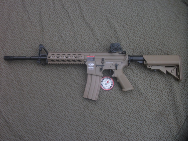 CM16 Raider-L GBB II DST Tan GS2-16P-RDL-DBB-NCM by G&G