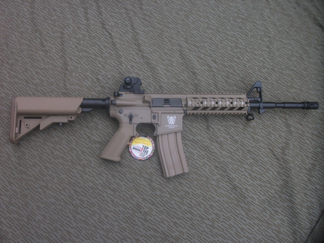 CM16 Raider-L GBB II DST Tan GS2-16P-RDL-DBB-NCM by G&G