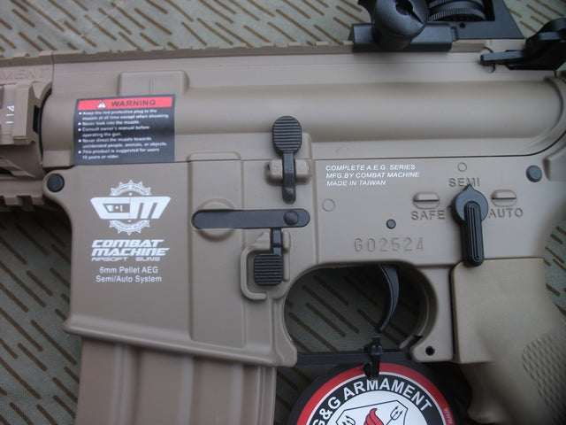 CM16 Raider-L GBB II DST Tan GS2-16P-RDL-DBB-NCM by G&G