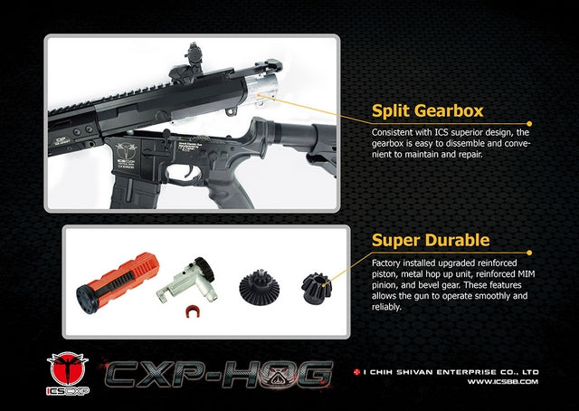 CXP HOG Keymod Tan Blow Back EBB Front Wire by Ics