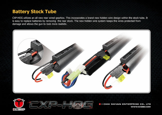 CXP HOG Keymod Tan Blow Back EBB Front Wire by Ics