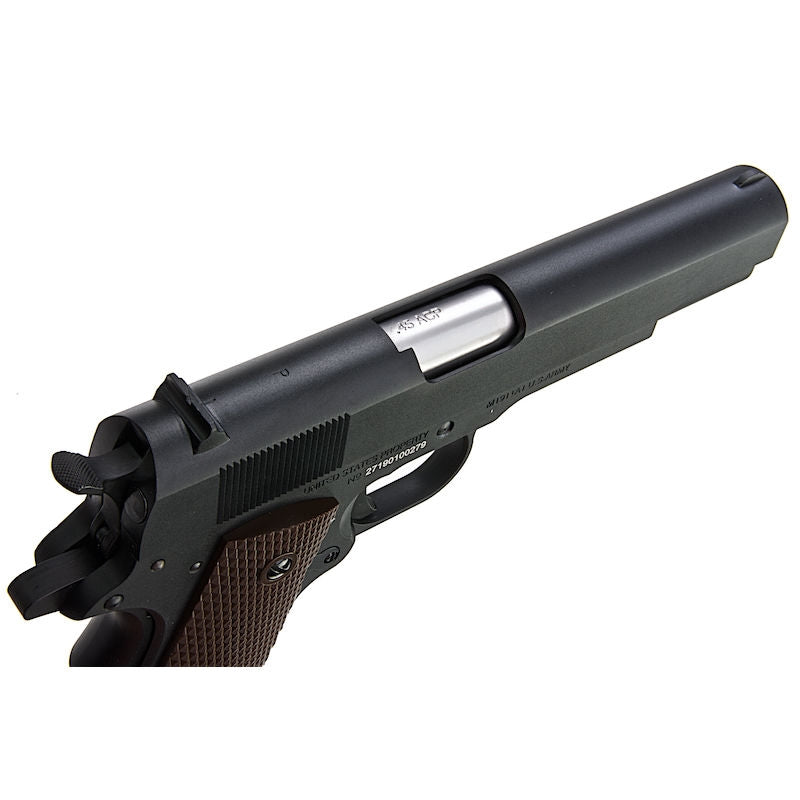 Cybergun Colt 1911 GBB Pistol Full Metal Scritte e Loghi Originali Incisi bY WE