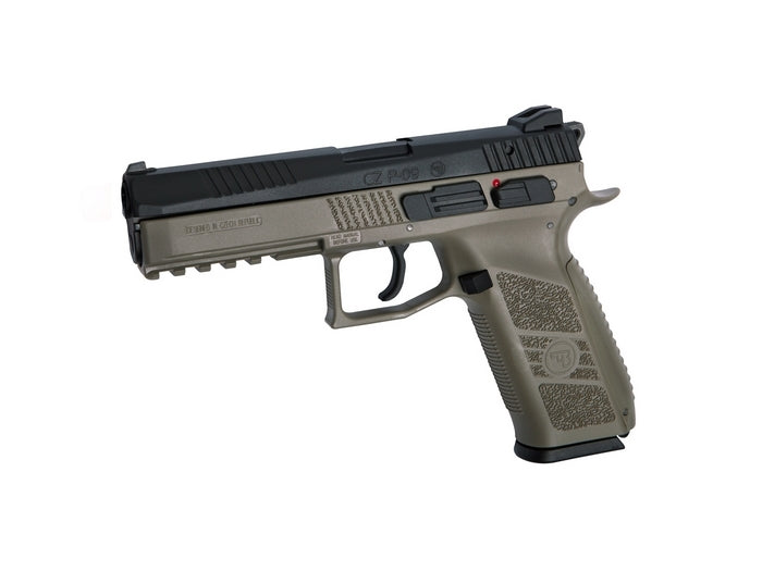 CZ P-09 Tan GBB Scritte e Loghi Originali by Asg
