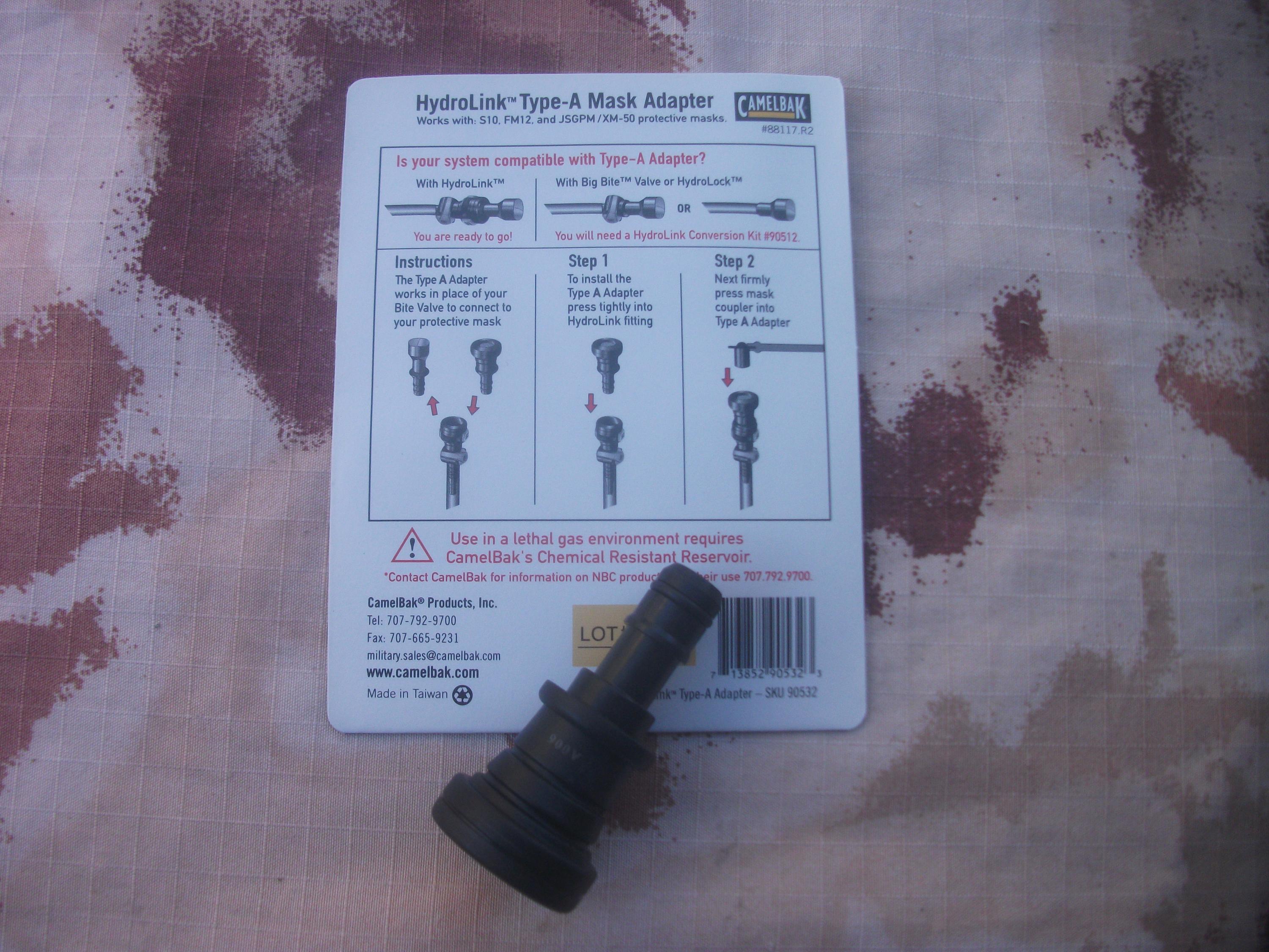 HydroLink Type A Mask Adapter by CamelBak