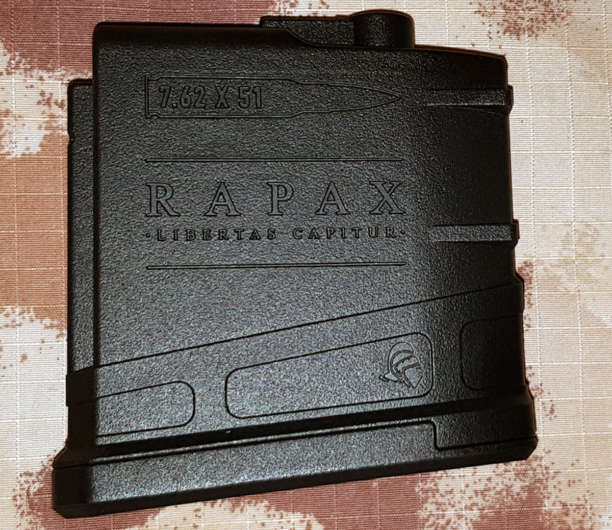 Rapax DMR 7,62 SR25 Mid Cap Magazine Caricatore Monofilare 50bb by Secutor
