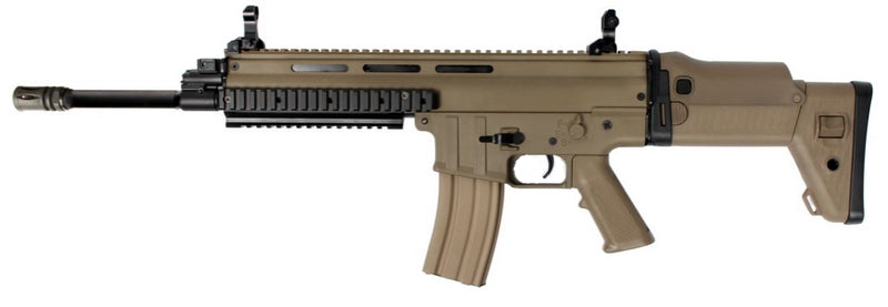 Classic Army ISSC MK16 SCAR Type Long Barrel DE Dark Earth Li-Po Ready Sport Line by Classic Army