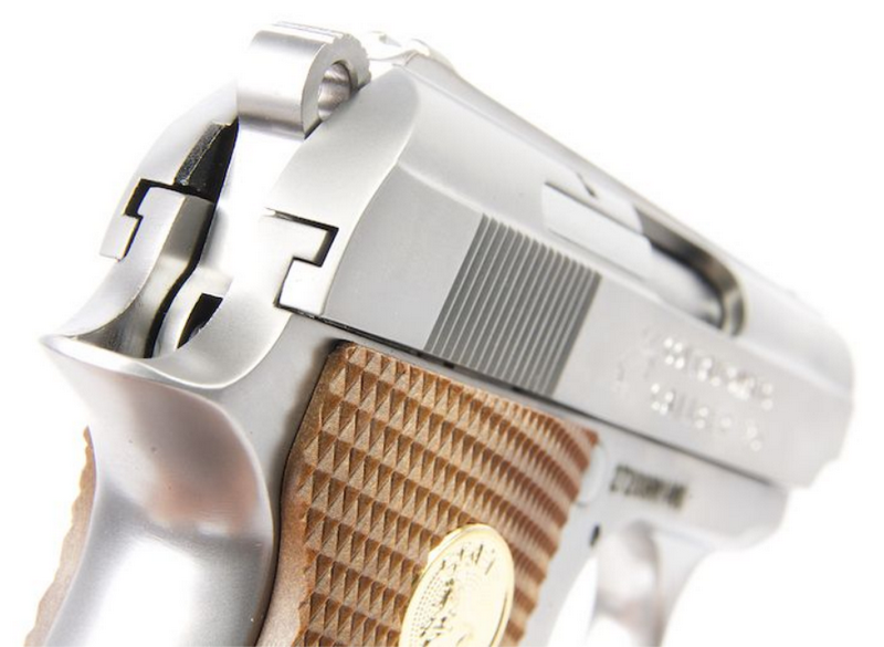 Colt .25 Silver - Chrome Scritte e Loghi Originali by WE per Cybergun