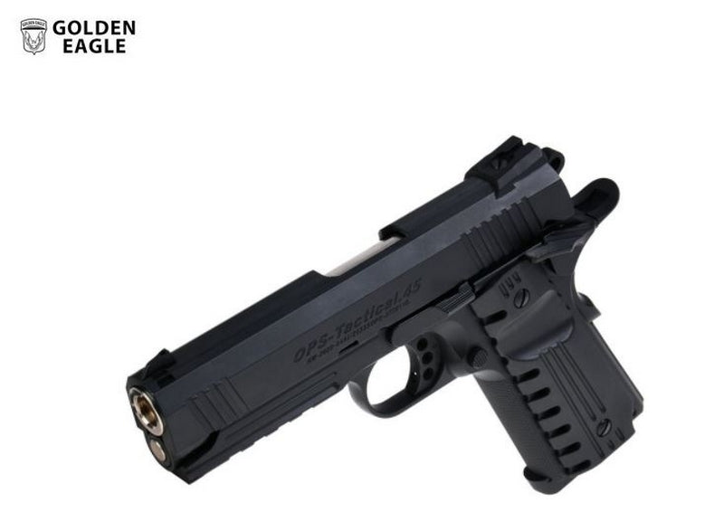 Golden Eagle 1911 .45 Type Full Metal GBB Scarrellante by Golden Eagle