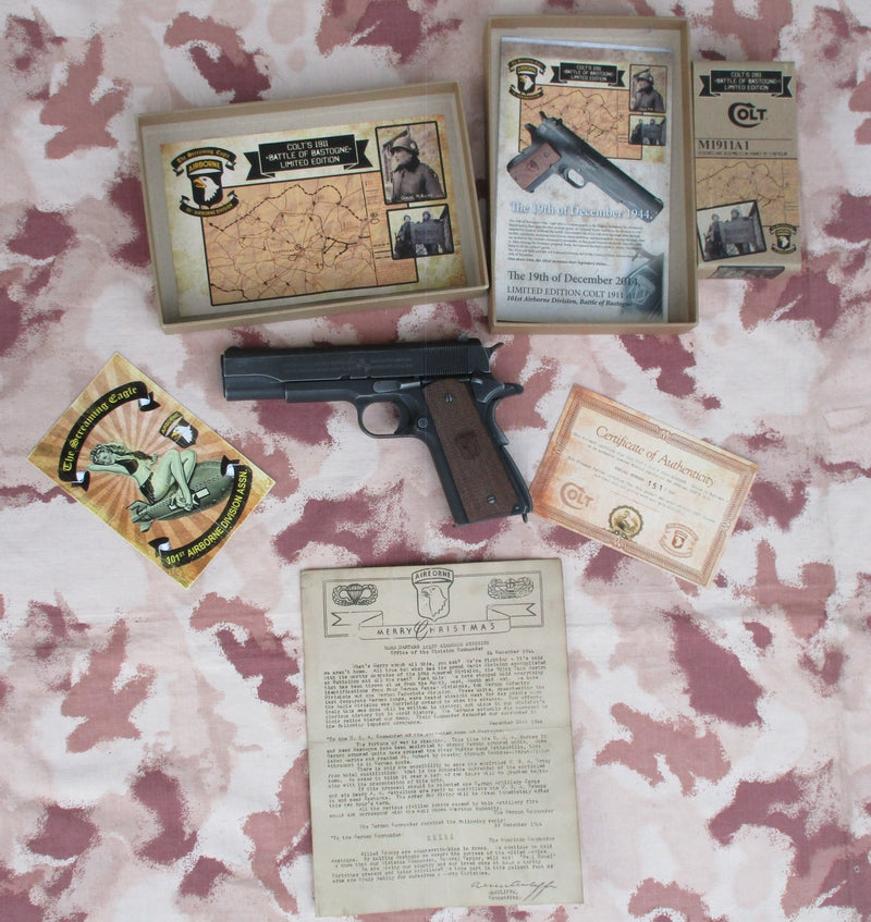 COLT 1911A1 "Battle of Bastogne - 101 Airborne Division" by Kwc x Cybergun