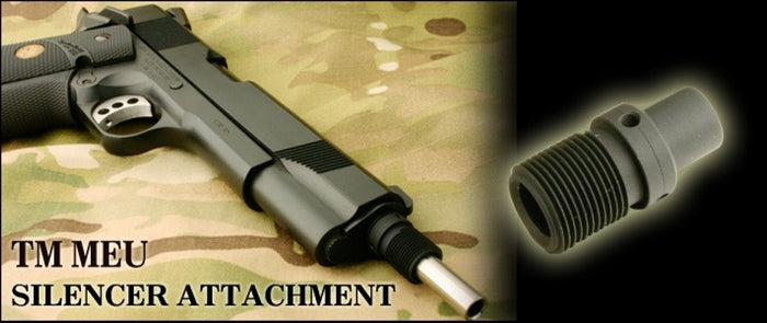 1911 - MEU Marui & Similar Silencer Adaptor Adattatore Silenziatore by PDI