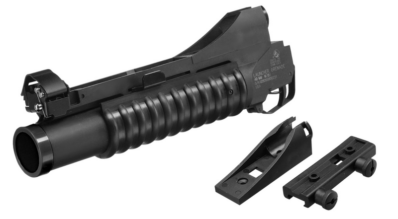 Colt M203 Scritte e Loghi Originali 40mm. Grenade Launcher Lancia Granate by Cybergun