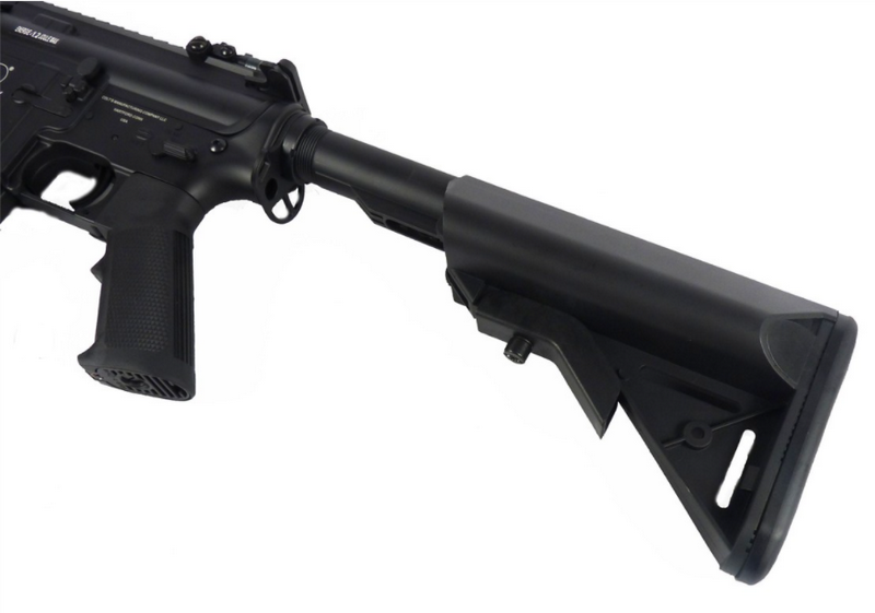 Colt M4 KeyMod 10inch CQB Crane Scritte e Loghi Originali Full Metal by Cybergun