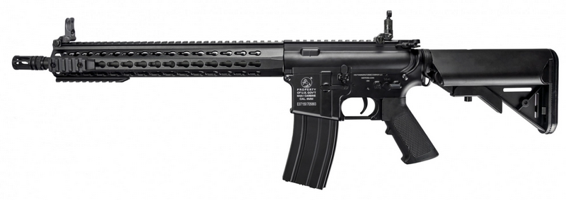 Colt M4 KeyMod Long 13inch Crane Stock Scritte e Loghi Originali Full Metal by Cybergun