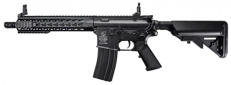 Colt M4 KeyMod 10inch CQB Crane Scritte e Loghi Originali Full Metal by Cybergun