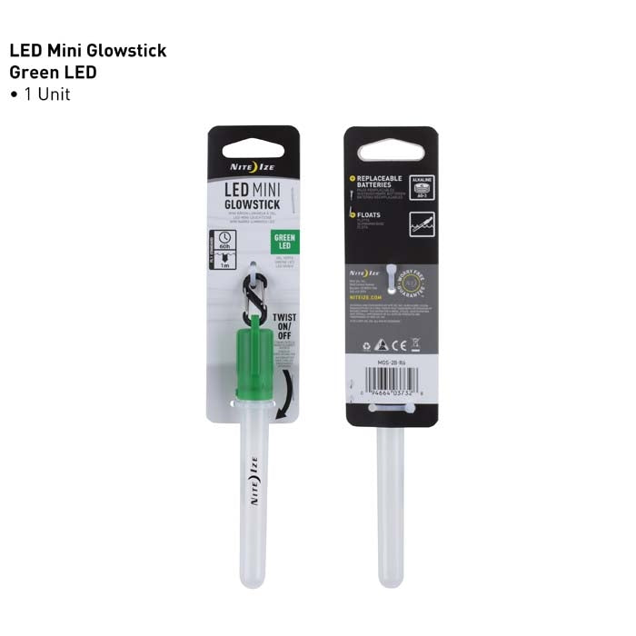 Cyalume Led Mini Glowstick Green - Verde 60h by Nite Ize