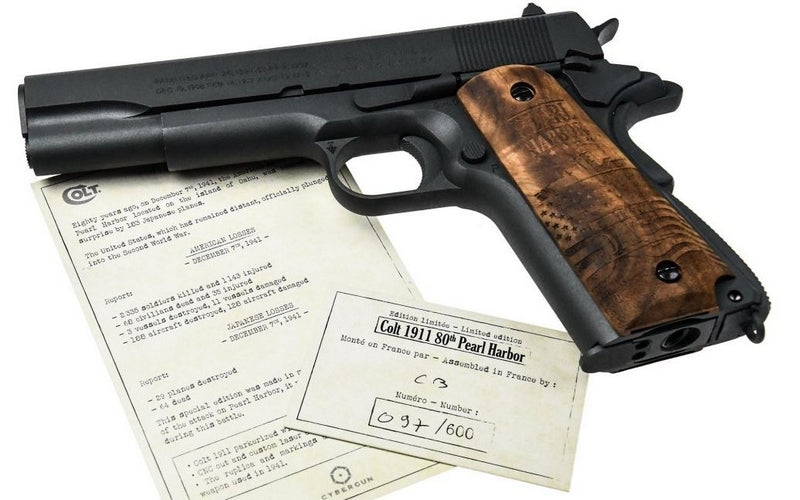 KWC > Cybergun Colt 1911 Pearl Harbor Co2 Blowback pistol - Collector Limited Numbered Collector's Edition by Kwc > Cybergun