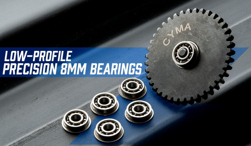 Cyma M4 M-Lok 8,5" LC Style Hop Up Tracer Mosfet Li-Po Ready by Cyma