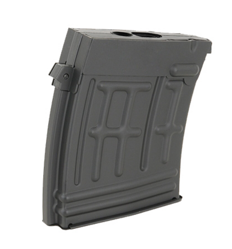 Dragunov SVD - SVU AEG 100bb Metal Mid Cap Magazine Caricatore by Cyma