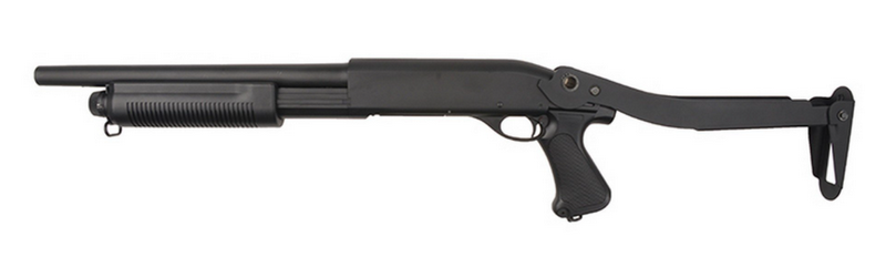 Cyma Mossberg Type Spring Medium 352M Full Metla Folding Stock  Fucile a Pompa by Cyma